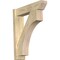 Ekena Millwork Westlake Slat Rough Sawn Outlooker, Douglas Fir, 6"W x 24"D x 28"H OUT06X24X28WTL06RDF - alternate 1